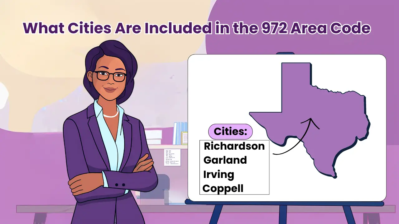 What Cities Are Included in the 972 Area Code?