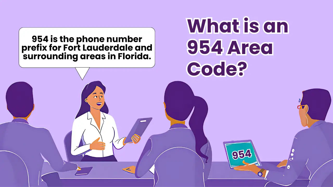 What is the 954 Area Code?
