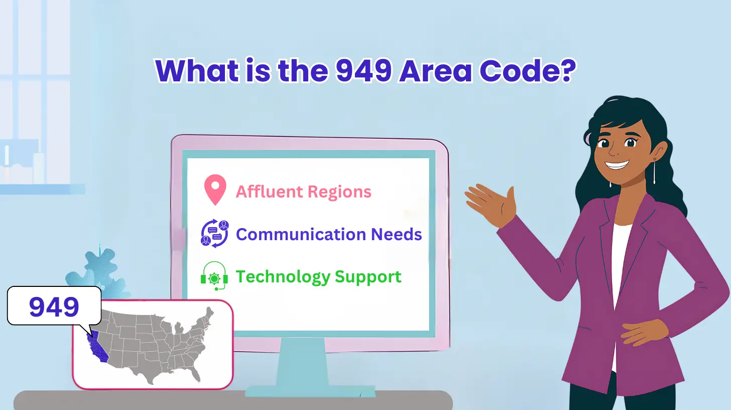 What is the 949 Area Code?