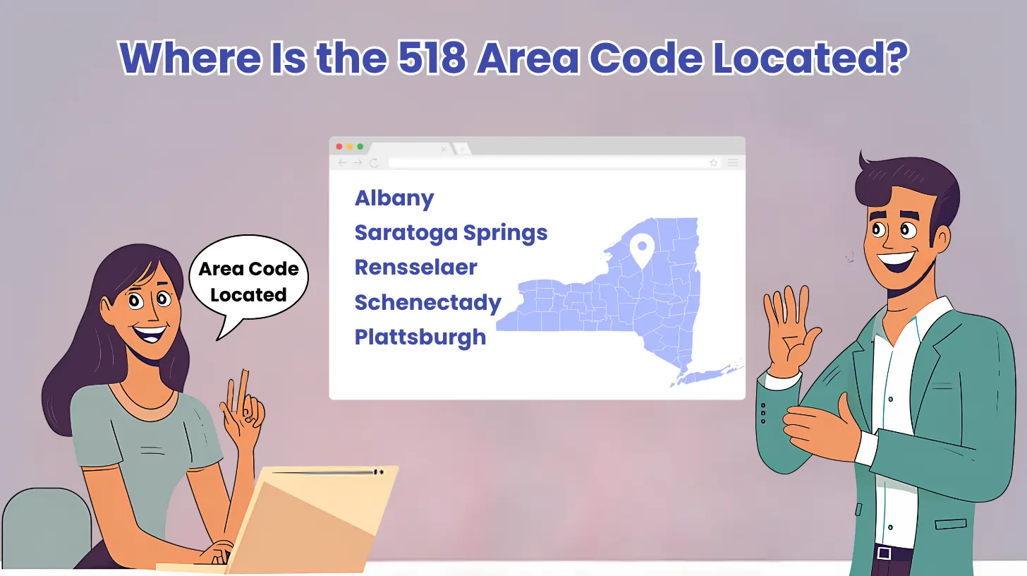 Where Is the 518 Area Code Located?