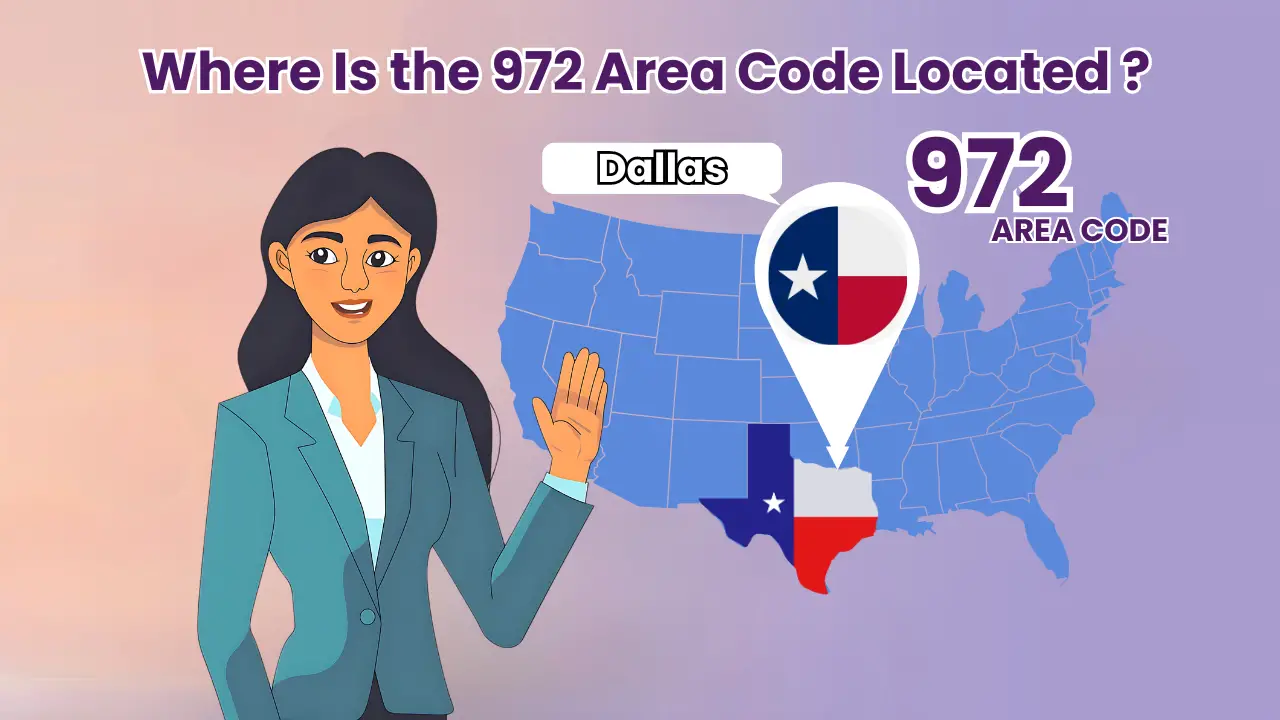 Where Is the 972 Area Code Located?