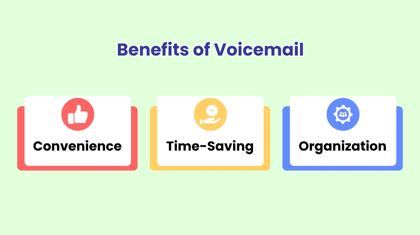 Benefits of Voicemail