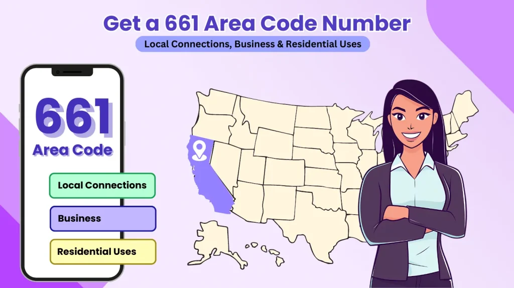 661 area code number
