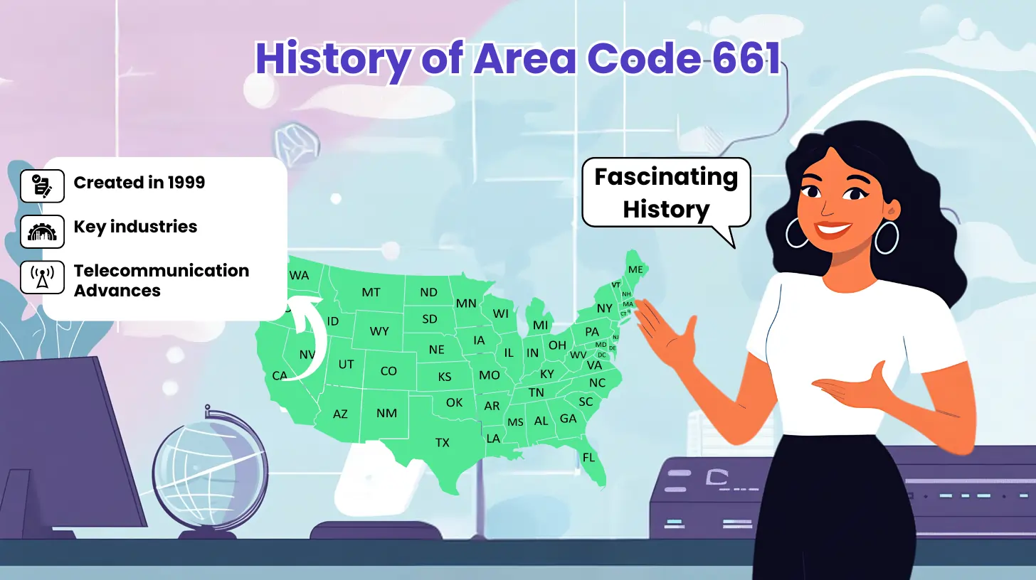 History of Area Code 661