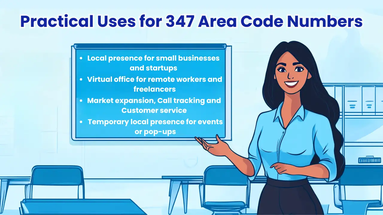 Practical Uses for 347 Area Code Numbers