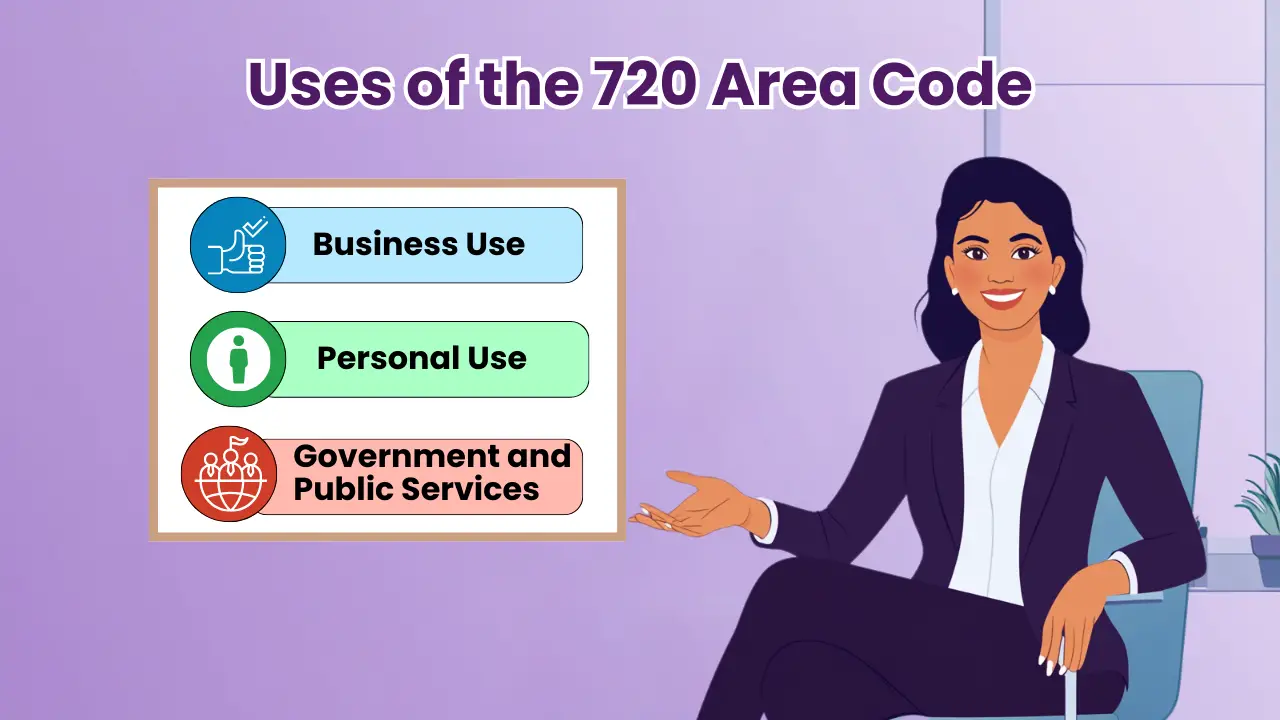 Uses of the 720 Area Code