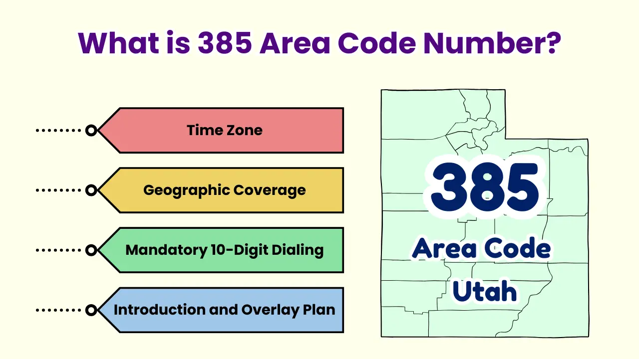What is 385 Area Code Number?