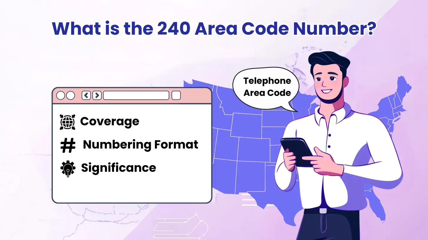 What is the 240 Area Code Number?
