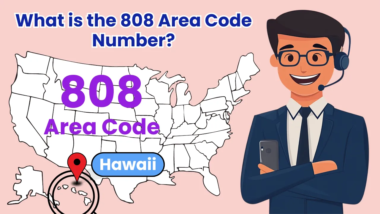 What is the 808 Area Code Number