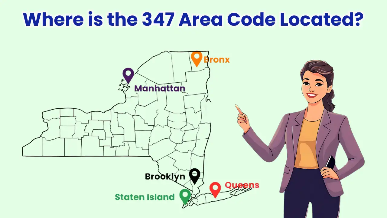 Where is the 347 Area Code Located