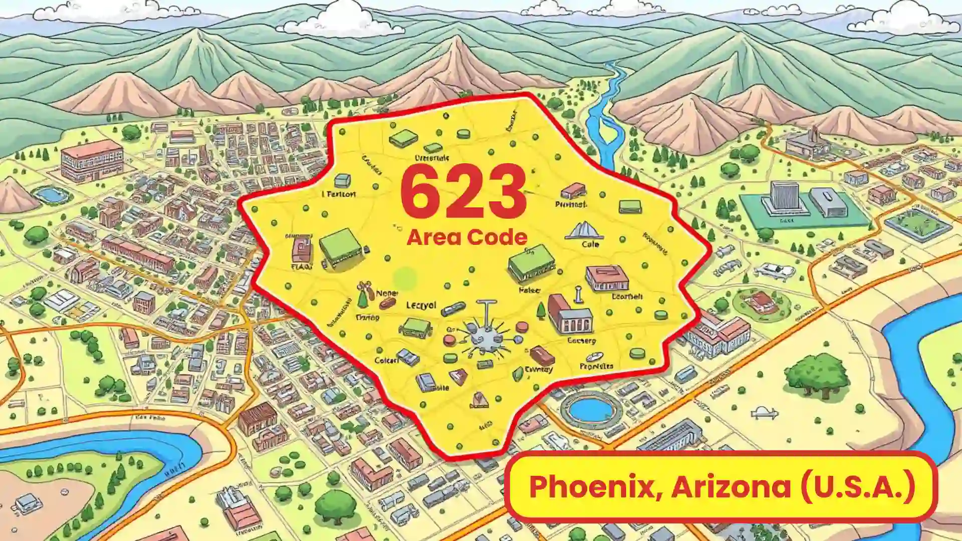 What Does the 623 Area Code Cover