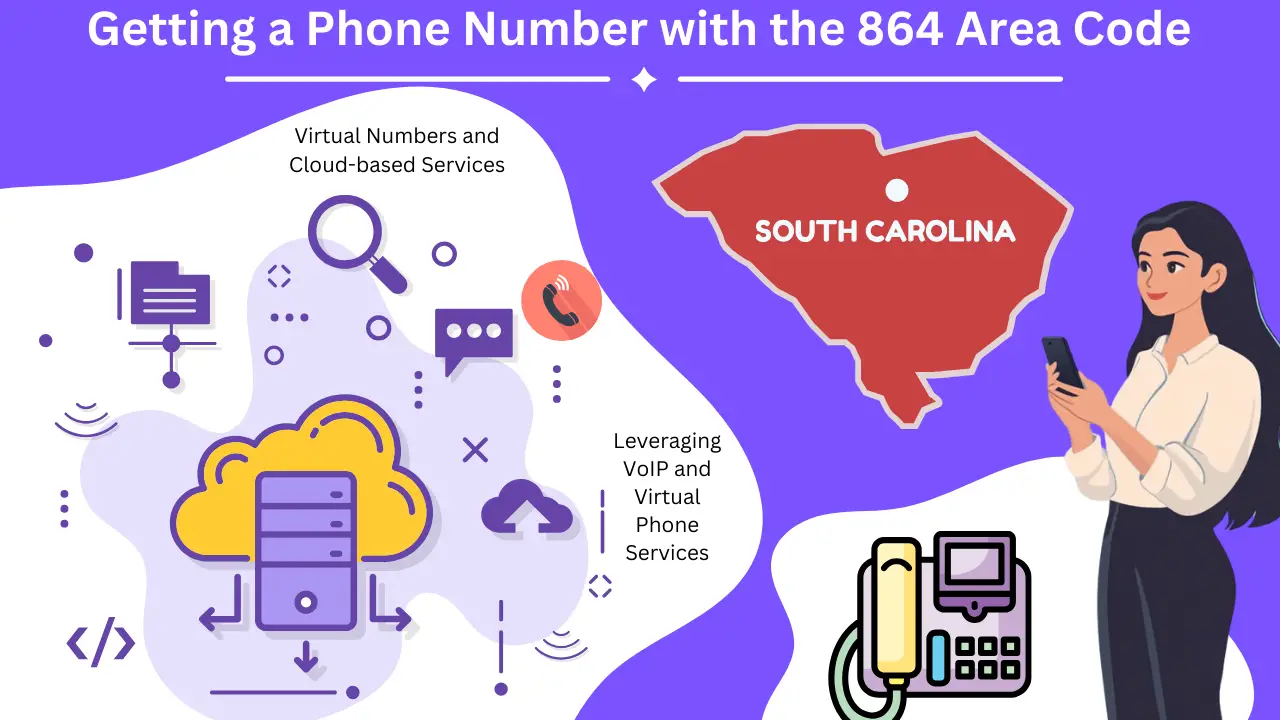 Getting a Phone Number with the 864 Area Code