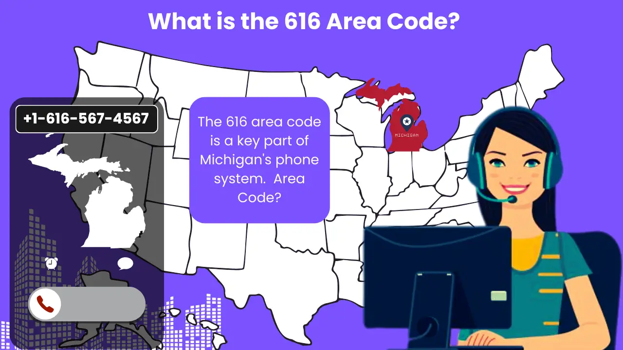What is the 616 Area Code