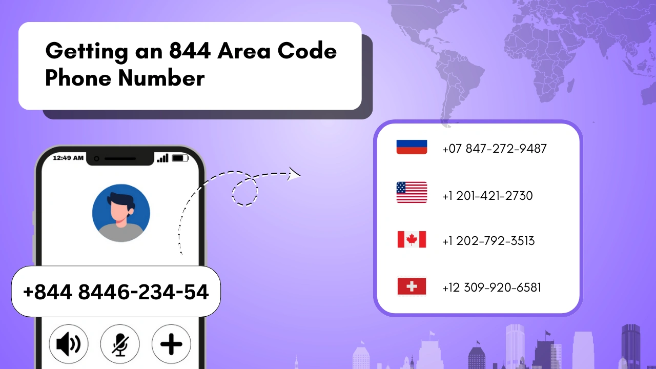 Getting an 844 Area Code Phone Number