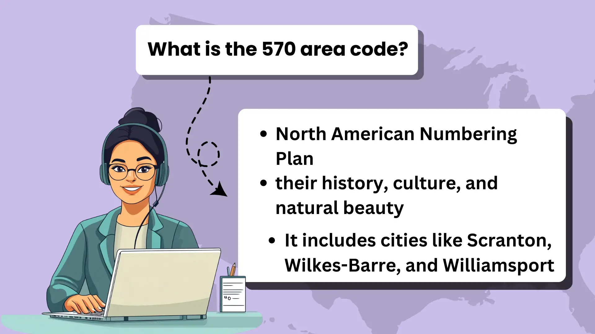 What is the 570 area code