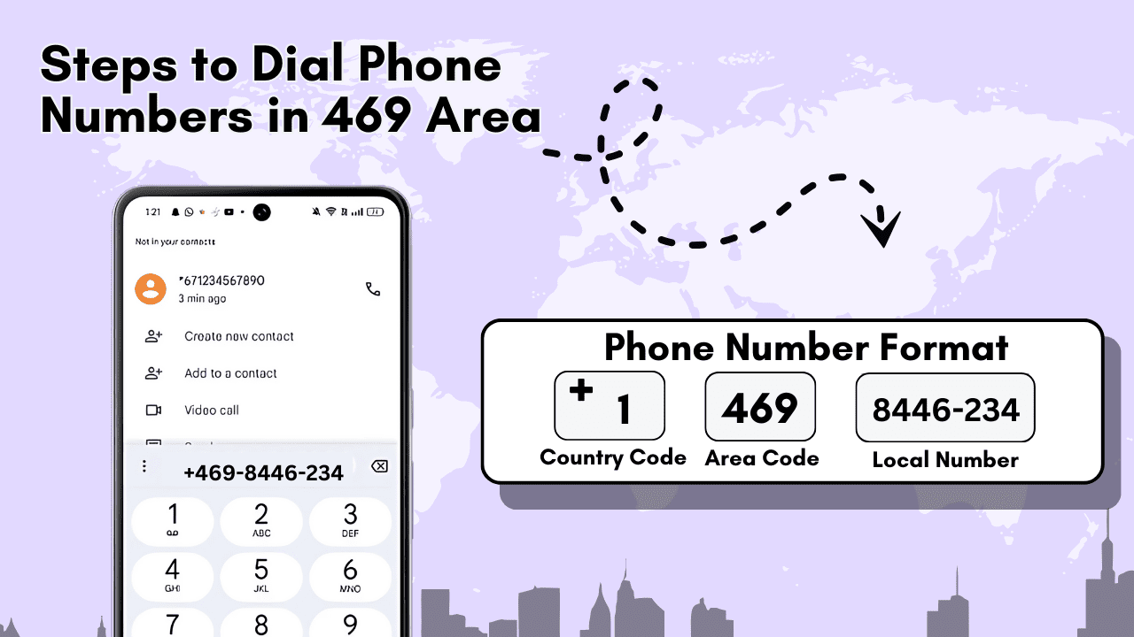 Steps to Dial Phone Numbers in 469 Area